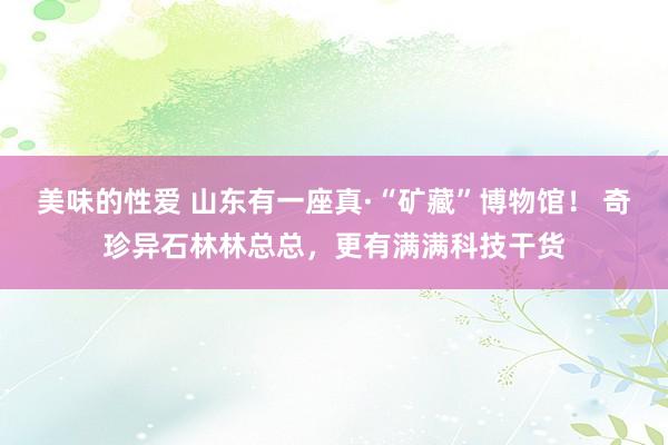 美味的性爱 山东有一座真·“矿藏”博物馆！ 奇珍异石林林总总，更有满满科技干货